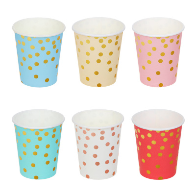 Набор бумажных стаканов 6 шт, 200 мл, 6цв. Капитан Весельчак (12/12/192)