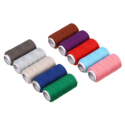 Нитки полиэстер, намотка 200м, цветные, плотность 40 (10/10) Нитки полиэстер, намотка 200м, цветные, плотность 40 (10/10)