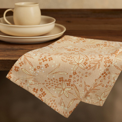 Полотенце кухонное, 40х60см, 100% хлопок PROVANCE Карамель (12/240)