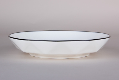 "Sugar" Тарелка 20см глубокая (фарф.) (6/40)