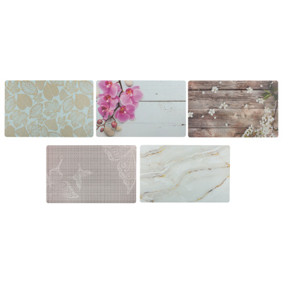 Салфетка сервировочная, полипропилен, 41x26см, 5 диз (1/20/200)