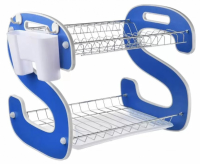 Сушилка для посуды нерж.(12)
