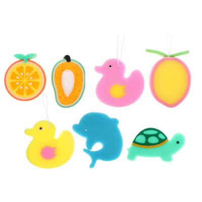 Мочалка-губка поролоновая фигурная в ассортименте,полиурет.(6диз.) (12/12) Мочалка-губка поролоновая фигурная в ассортименте,полиурет.(6диз.) (12/12)