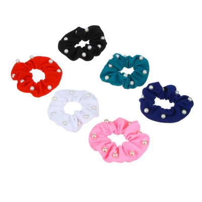 Резинка для волос, d7см, полиэстер, 6 цветов, арт.203 BERIOTTI  (12/1200)