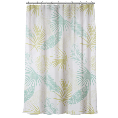 Шторка д/ванной, ПЕВА, 180х180см, Листья VETTA (4/24)