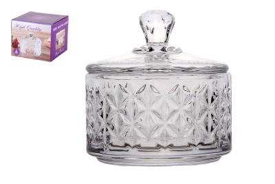 Ваза сервировочная 80мл 7х7 с/кр (стекло) (1/96)