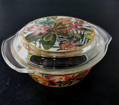 Кастрюля 1,0л стекло для СВЧ с крышкой S2358/3 BB431L (1/8)