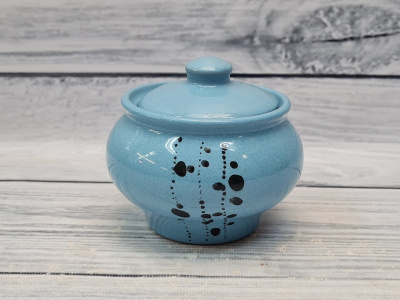 Горшочек "Русский" 0,33л 1сорт Блюз (12) 