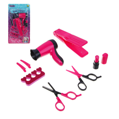 Набор игровой профессии мини "Стилист", PP, ABS, 19х5х37см ИГРОЛЕНД (1/100)