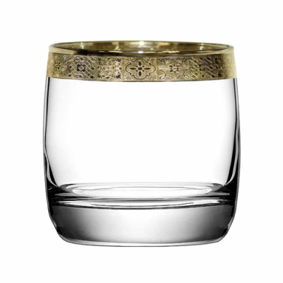 Набор 6 стаканов д/виски 310 мл с узором "Лаурель" п/у (1/4)