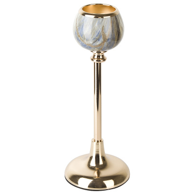 Подсвечник декоративный 30*11см (металл) (индивидуальная упаковка) (1/24)