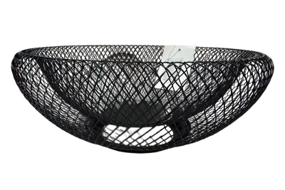 Ваза для фруктов 24.5х11х10.5см черная нжс (1/40)