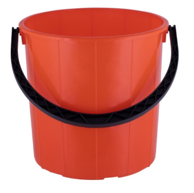 Ведро 15л "Люкс" б/кр пластик(8)