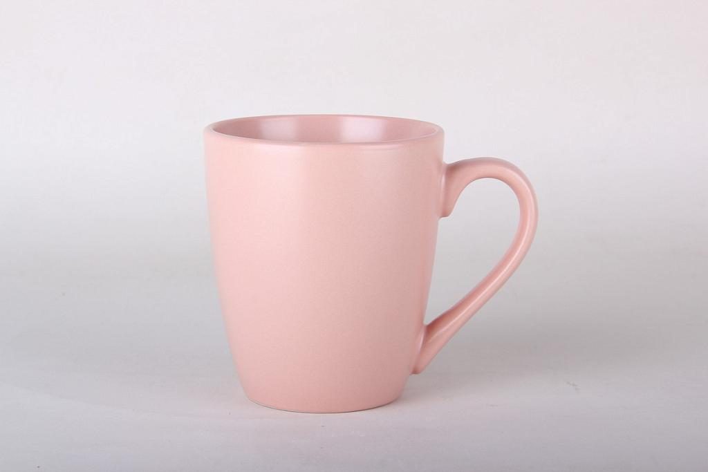 Кружка 360мл Color (light pink) керамика (6/6)