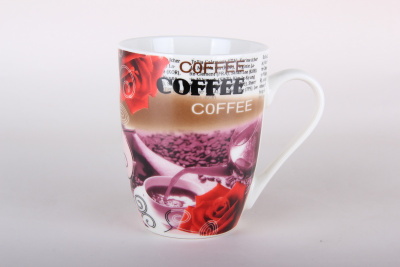 Кружка 340мл "Кофейный аромат" бочка (12/48)