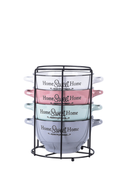 Набор бульонниц 5 предм. "Сан-тропе" 650мл (керамика) (1/6)     