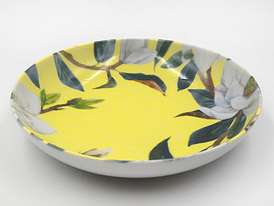 Тарелка 205 мм глубокая 700 см3 ф. 707 "Универсал" Жасмин фарф.(20)