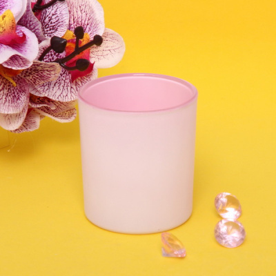 Подсвечник "Ангел" 7*8см цвет бело-розовый (1/1)