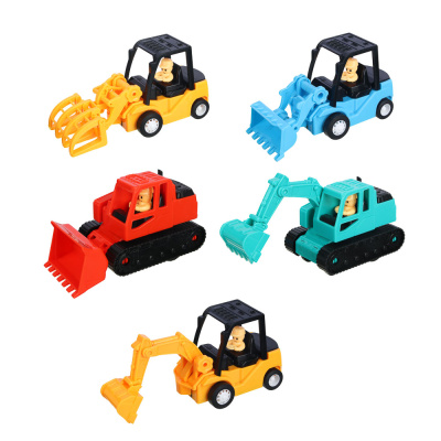 Машинка инерционная "Строительная техника", ABS, 11,7х7,3х6см, 5 диз ИГРОЛЕНД (1/200)