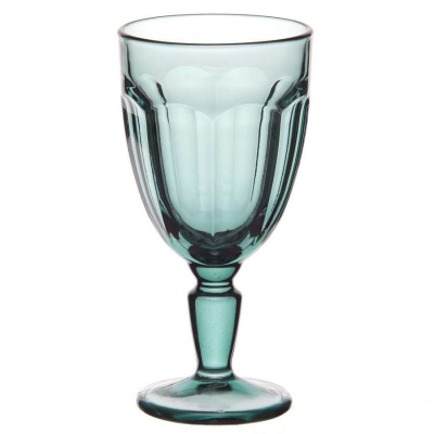 Бокал ЭНЖОЙ 235мл зеленый (стекло) (12)