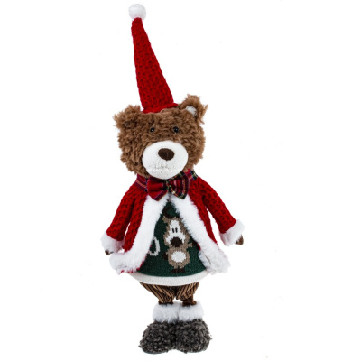 Игрушка набивная "Медвежонок", L21 W13 H56 см(текст.полим.мат.)(1/12)