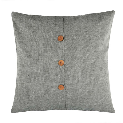 Чехол д/подушки 50х50см, 100% хлопок, зеленый BY COLLECTION (4/60)