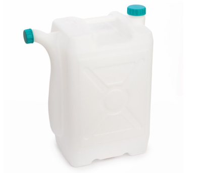 Канистра со сливом 28л пласт.(1/4)