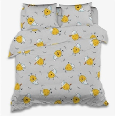 КПБ "ПОЗИТАНО", 1,5 спальный, нав. 70х70-2 шт, бязь, 120 гр/м2 (1/9)