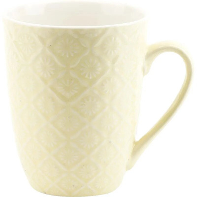 Кружка 380мл "Пастель" (желтая) фрф (1/48)