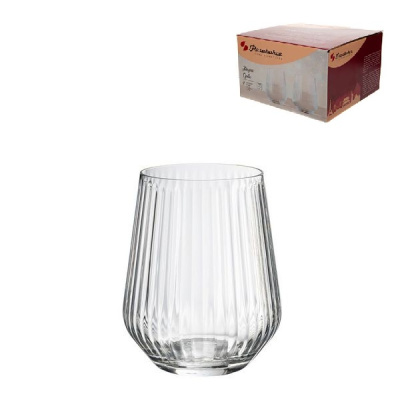 Набор стаканов 4пр АЛЛЕГРА ОПТИК 425мл (утонченная кромка) стекло п/у (1/6)