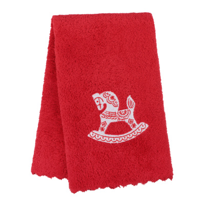 Полотенце 30х50см, 80% полиэстер, 20% полиамид PROVANCE Красный конь (6/150)