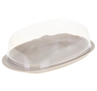 Масленка КРИСТАЛЛ (108x190x60 мм) Латте (1/24)