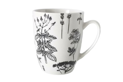 "Botanica" Кружка 340мл  фарф (6/48)