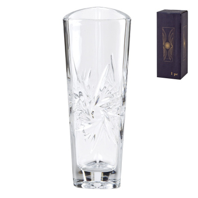 Ваза "Sheffield" 18*6,5см, v=250мл (стекло) (п/у) (1/36)