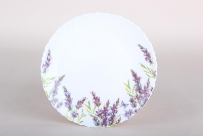 Тарелка 19см Lavender плоская стеклокерам.(6/48)