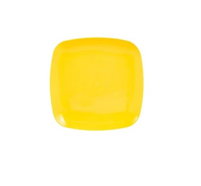 Тарелка квадратная Summer time 240х240мм (1/40)