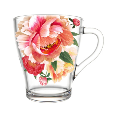 Кружка для чая 250мл "Корнелия" стекло (20)