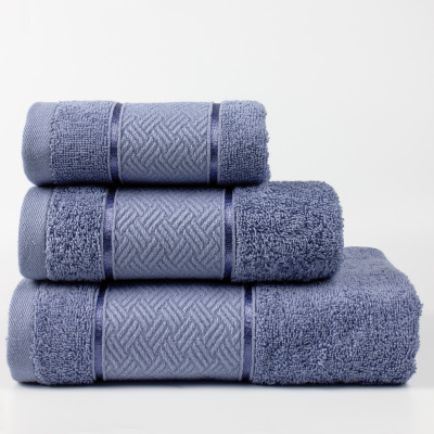 Полотенце махровое РИМИНИ 40х60, 400гр./м2, дельфинный (1/10)