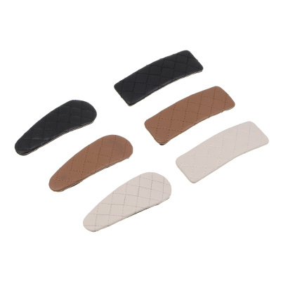 Зажим д/волос, 8,5см, сплав, PU, 2диз, ACS-129 ЮНИLOOK (6/6)