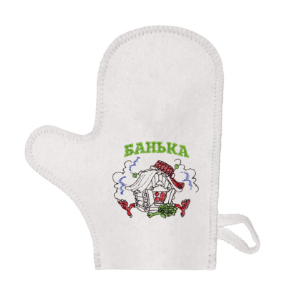 Рукавица «Банька» Эко, БАННАЯ ЛИНИЯ™(70%шерсть,30%полиэстер) (20/20)