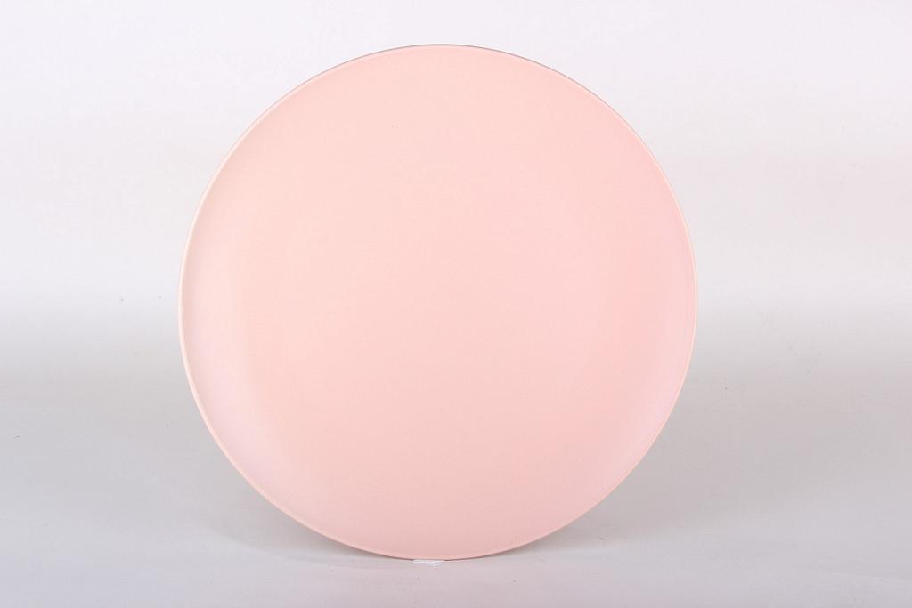 Тарелка 26,5см обеденная Color (light pink) керамика (6/6)