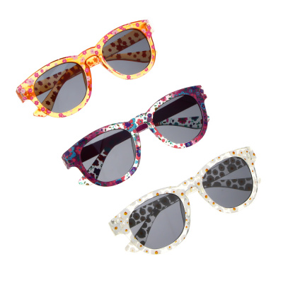 Очки солнцезащитные детские в чехле, пластик, 124x35мм, 3цв, ОС23-03 GALANTE (6/6)