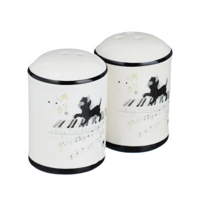 Набор д/соли и перца, 4,5х6,5см, кер MILLIMI Котейка (1/72)