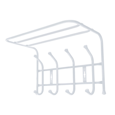 Вешалка настенная 4 крючка (матовый серый)(405х265х245) (1/5)