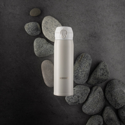 Термос-бутылка 500мл с крышкой на защелке (1/50)