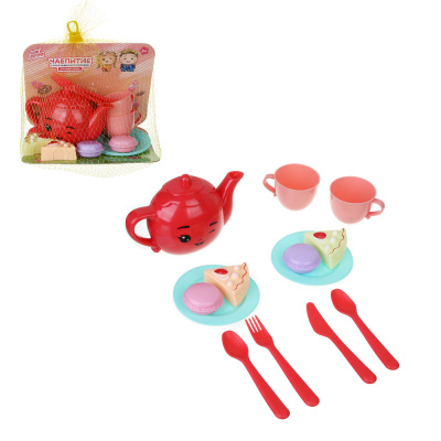 Набор игровой, посудка "Чаепитие c Русскими Супергероями", 14 пр., PP, 18х12х14 см BY (1/60/120)