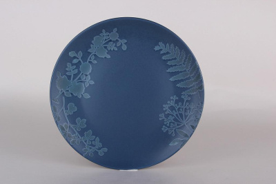 Тарелка 26,5см обеденная Herbarium blue фарфор (6/6)