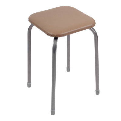 Табурет "Эконом"(450х450х460) (ТБ2/Б бежевый) (1/10)