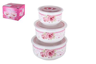 Набор салатников с крышкой (1/24) 