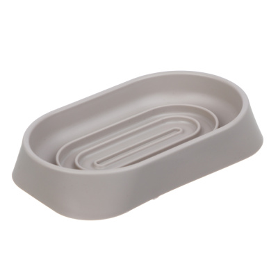 Мыльница, пластик, 13x7,5x2 см, бежевый VETTA (6/6)